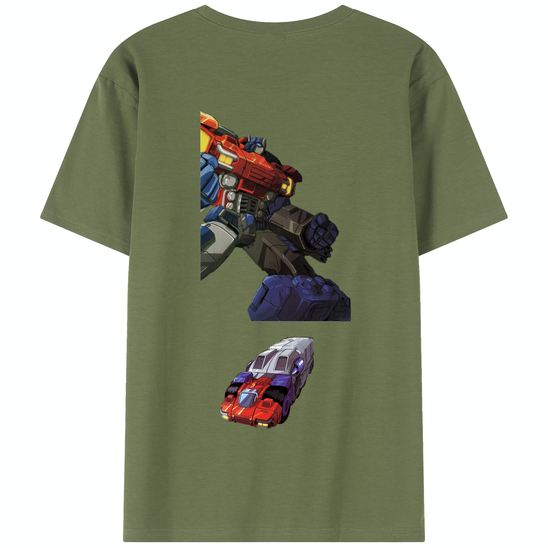 （画像用）  綿100％半袖Tシャツ（背面プリント）